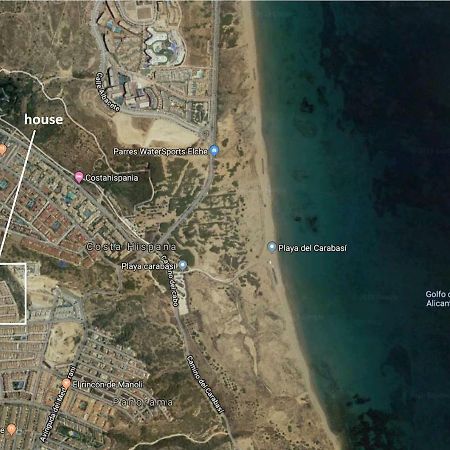 Bungalow con terraza, piscina y vistas al mar Gran Alacant Exterior foto