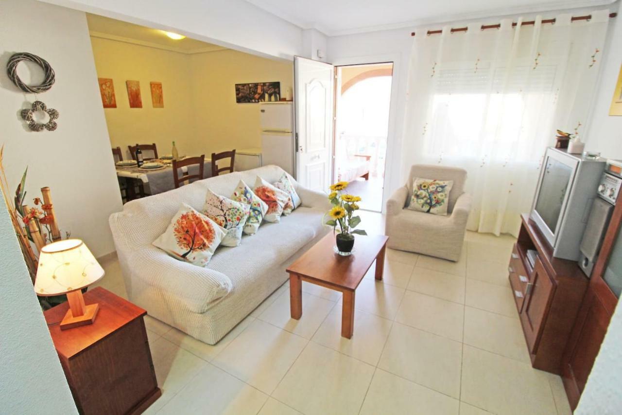 Bungalow con terraza, piscina y vistas al mar Gran Alacant Exterior foto